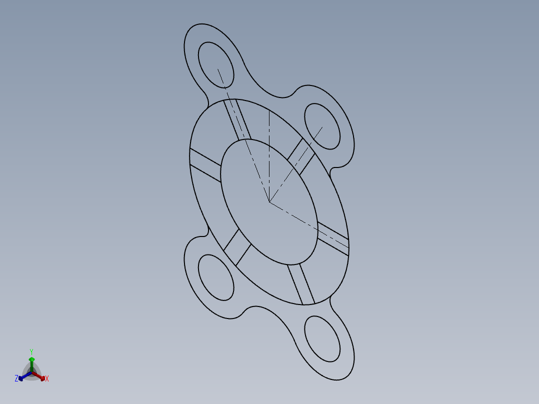 SW建模练习题-practice 1正等轴测图