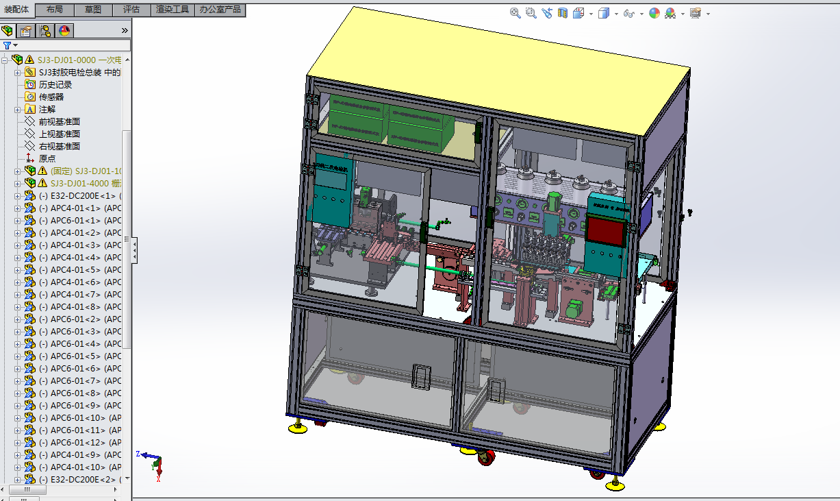 封胶与电性能测试机（原创）