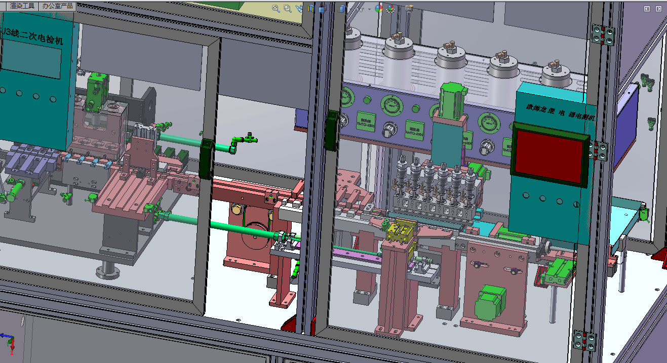 封胶与电性能测试机（原创）