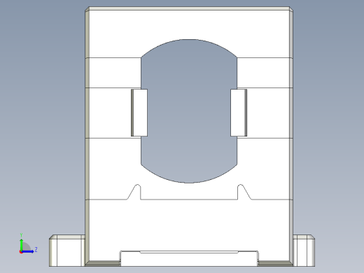 基恩士PZ-B82_kc图纸模型左视缩略图