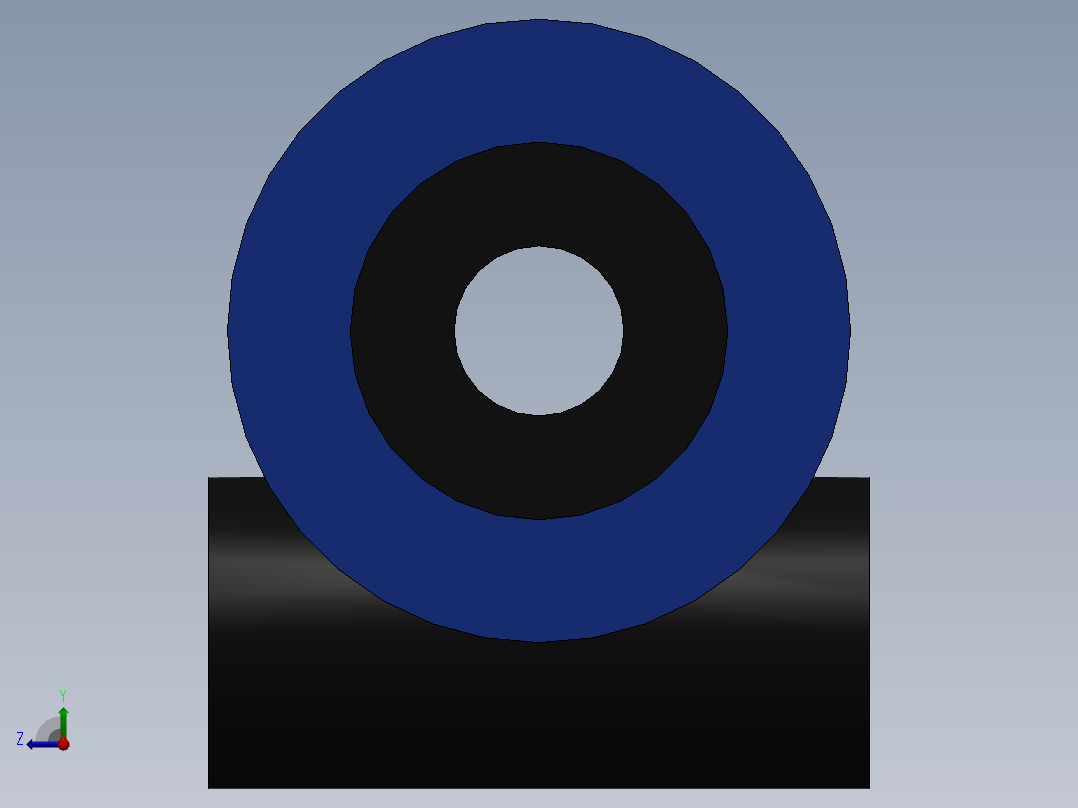 Ø10 - UNIÃO RETA (C00201000)右视图