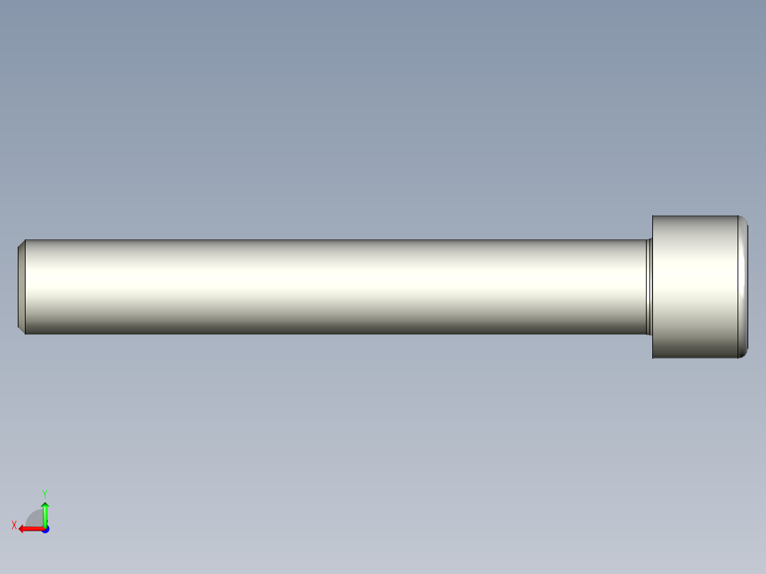 螺钉-DIN_912-M24x160.stp后视图