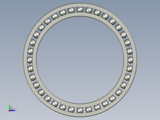 深沟球轴承61811左视缩略图
