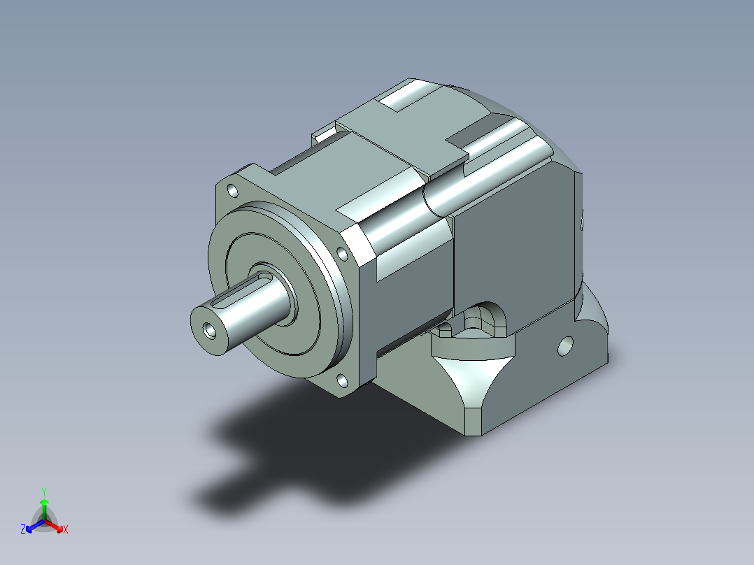 直齿ZPLX120-L1 22-110-145-M8.stp正等轴测图