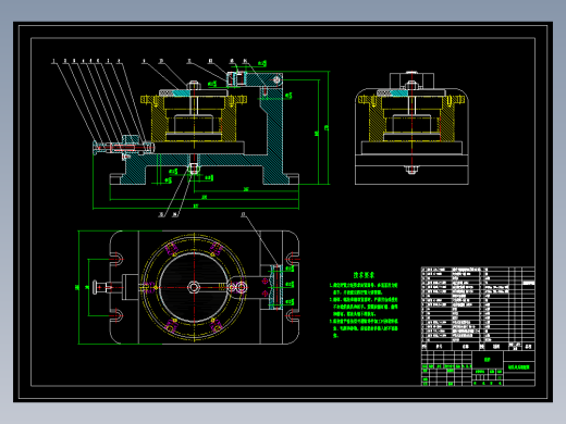 数控镗床轴承座夹具设计