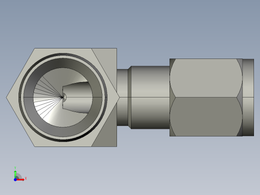 卡套式工业通用硬管接头6-8_cbu-s前视缩略图