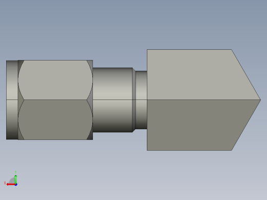 卡套式工业通用硬管接头6-8_cbu-s后视缩略图
