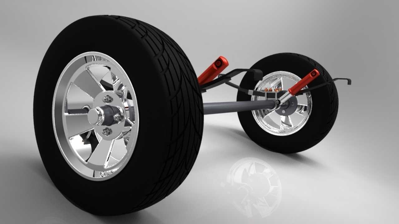 小房车拖车模型3D数模图纸 Solidworks设计 附bip渲染格式