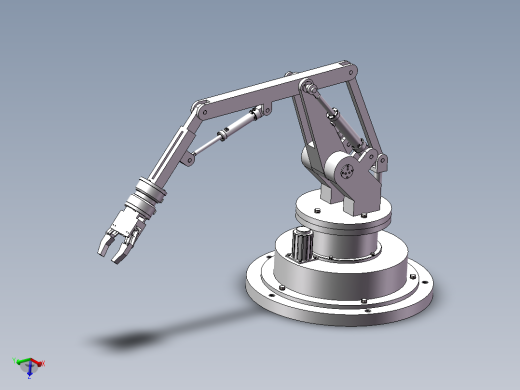 物料包装线模型码垛推动机构的设计【说明书+二维图+SW三维图】