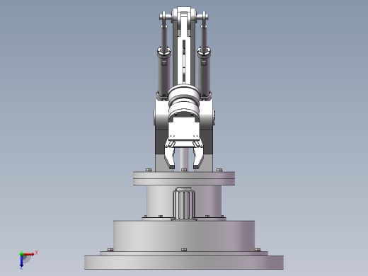 物料包装线模型码垛推动机构的设计【说明书+二维图+SW三维图】俯视缩略图