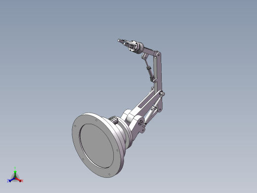 物料包装线模型码垛推动机构的设计【说明书+二维图+SW三维图】正等轴测缩略图