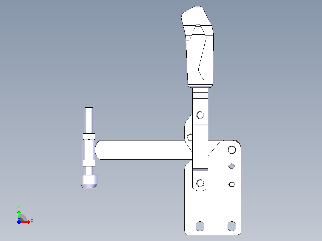 德克斯TUNKERS气缸数模T2-67_SB前视图