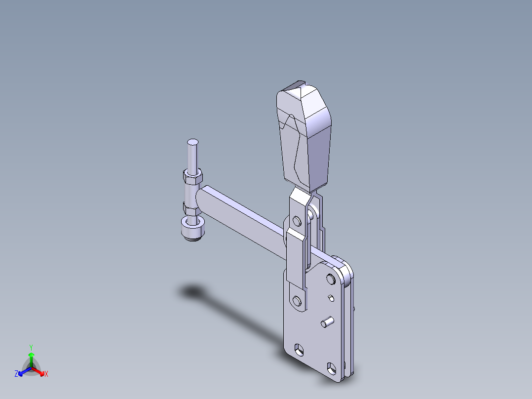 德克斯TUNKERS气缸数模T2-67_SB正等轴测图