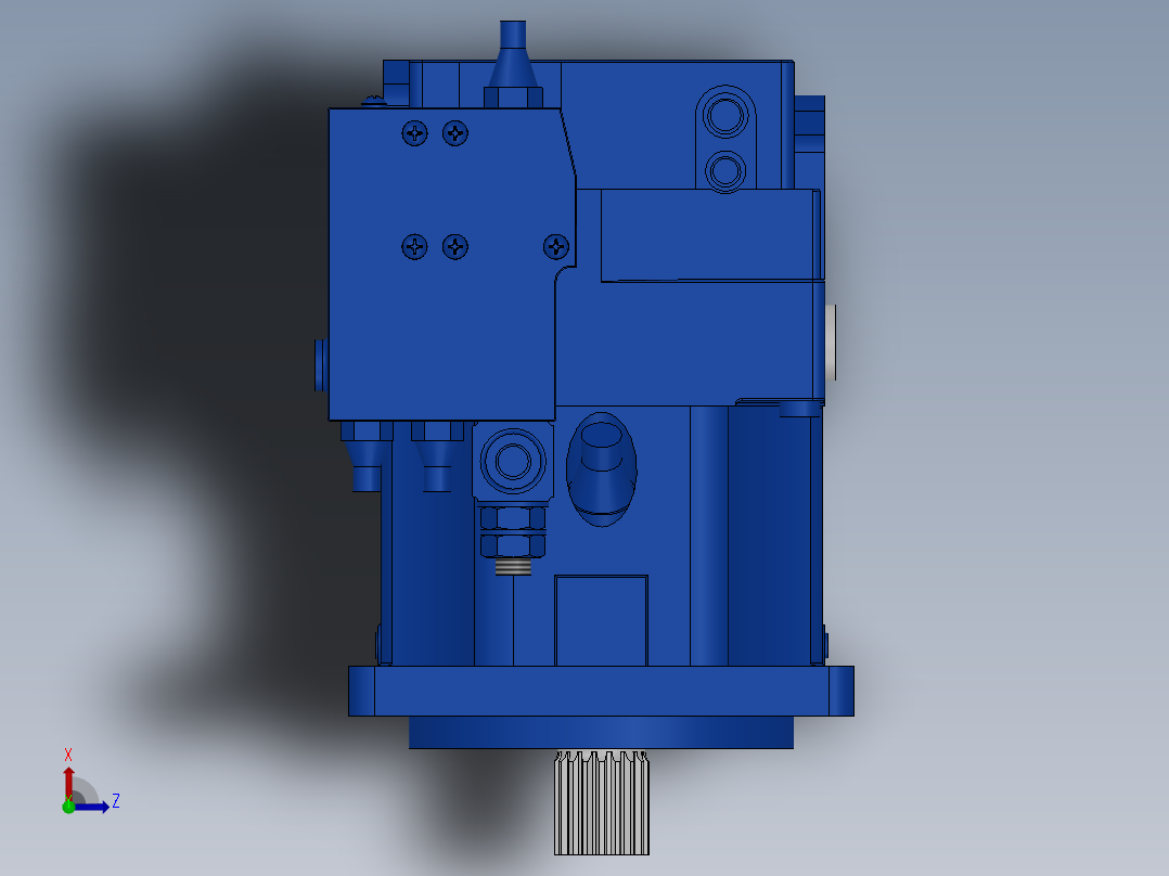 14种A11VSO液压泵==616342==25俯视图