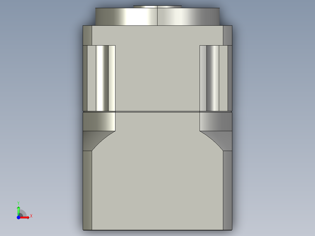斜齿孔PGH060-L1 14-50-70-M4.STEP前视图