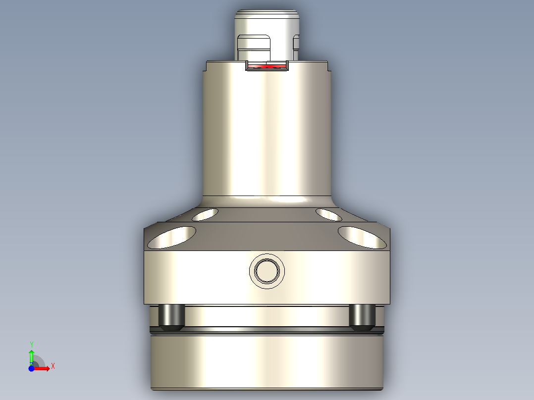 KOSMEKSFA3000-M2N-150-H55多系列多零件图纸模型多系列多零件图纸模型前视图
