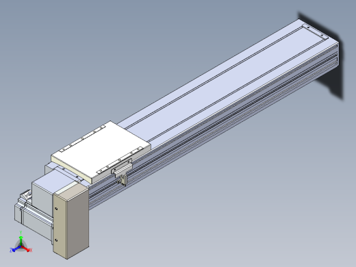 同步带全封闭直线模组TPA-HCB-120D-90-L500-RP-Y-P40-N3