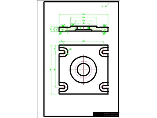 2G038--法兰盘加工工艺及关键工序工装设计【J197重复】缩略图