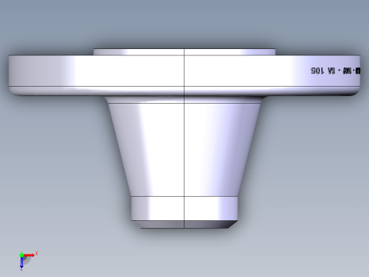 管件接头、螺纹接头、三通(46)俯视缩略图