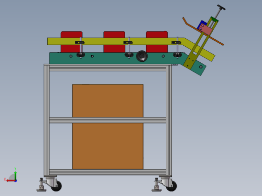 纸盒输送机sw18可编辑后视缩略图