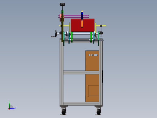 纸盒输送机sw18可编辑左视缩略图