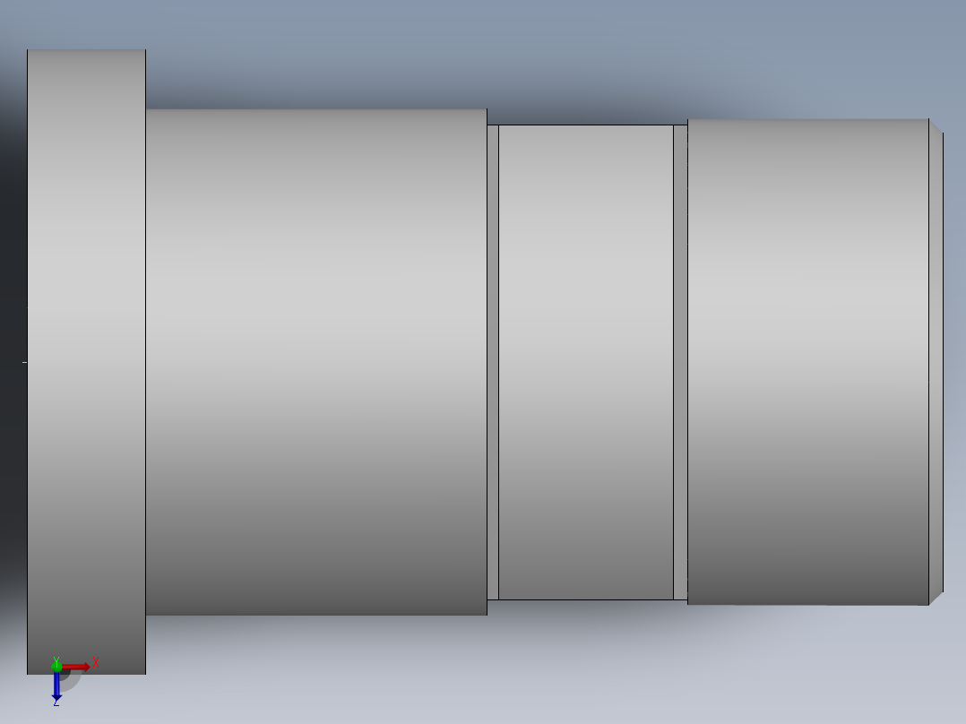 法兰接头、1DFS-42-20俯视图