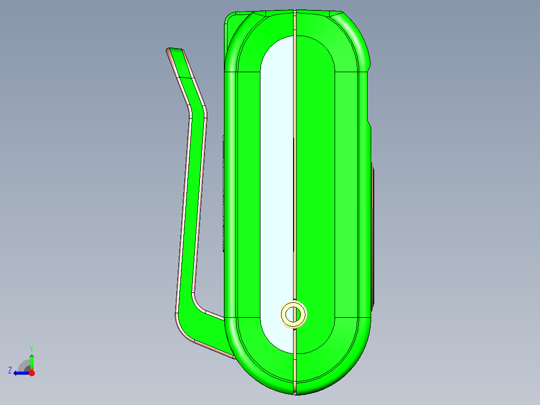 老人呼叫机右视图