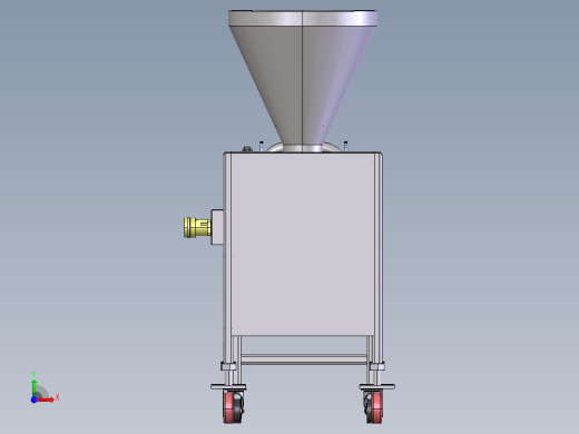 食品加工挤压机前视缩略图