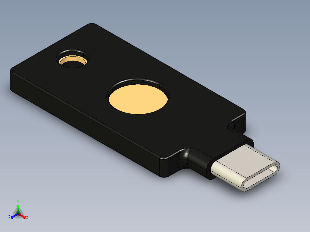 yubikey 5c nfc 213主视图