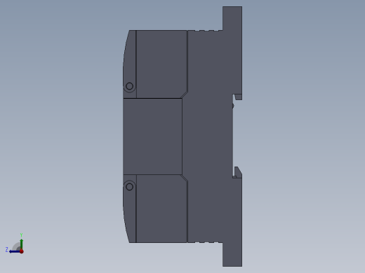 PLC可编程控制器扩展模块CP1W_40EDT右视缩略图