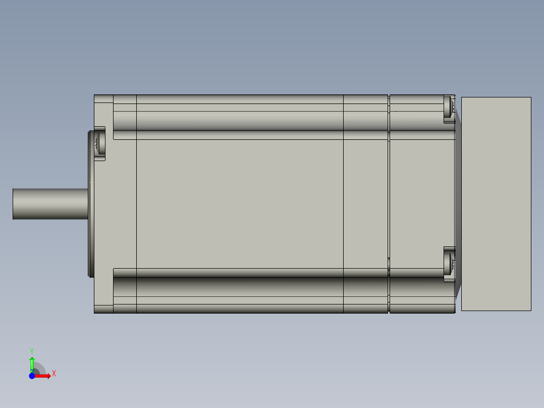 TC57-10-步进电机-闭环-扭矩1NM-竖鸣联合前视图