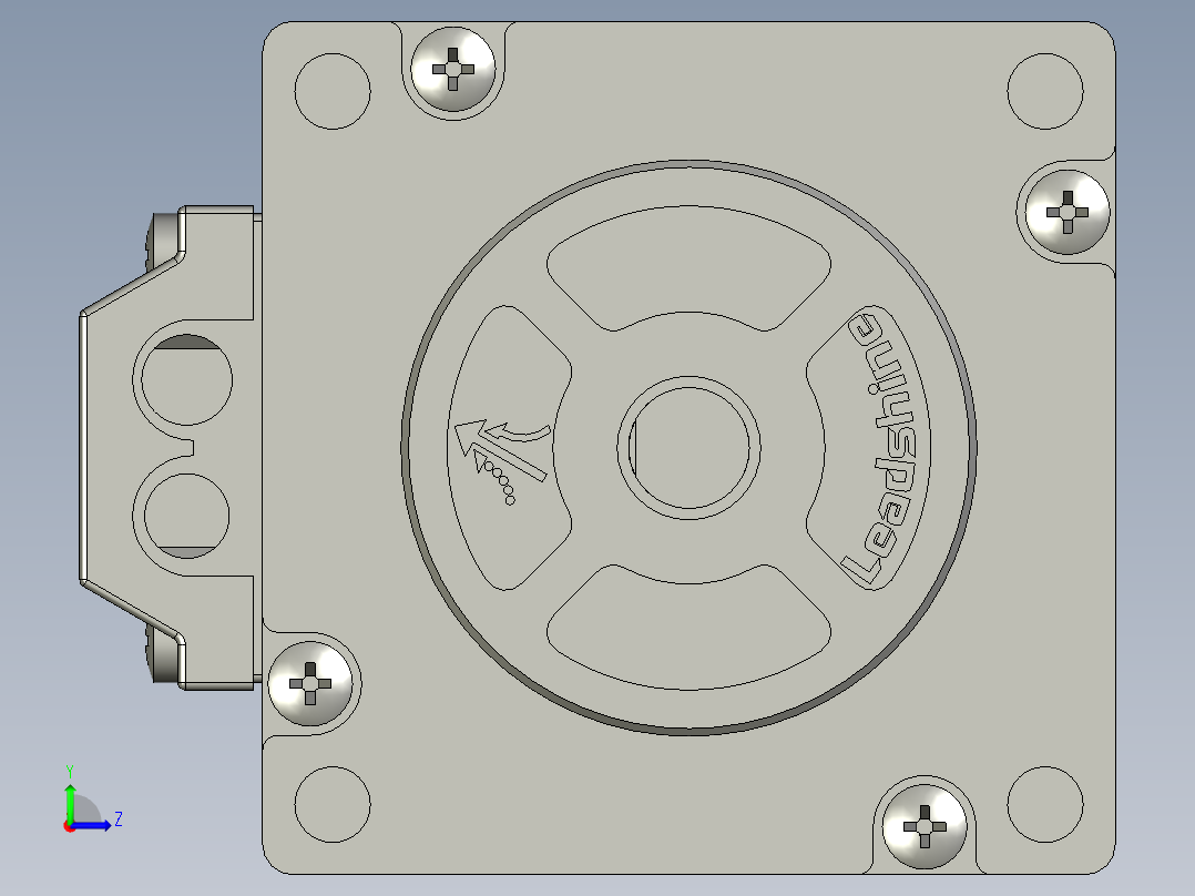 TC57-10-步进电机-闭环-扭矩1NM-竖鸣联合左视图