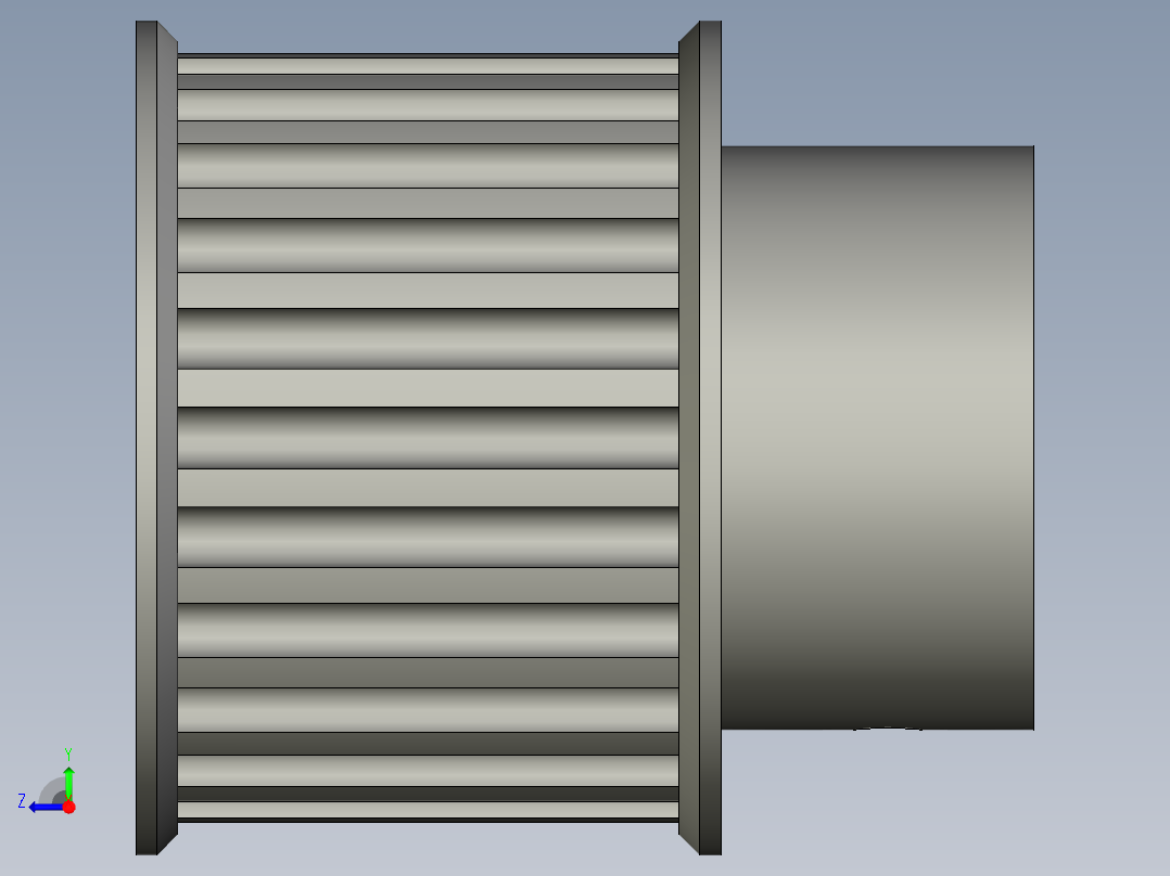 同步轮-1Z24-M5右视图