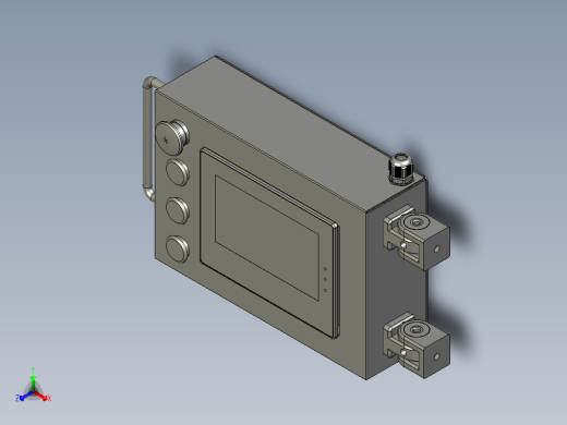 YLU055-001-外挂式-人机箱
