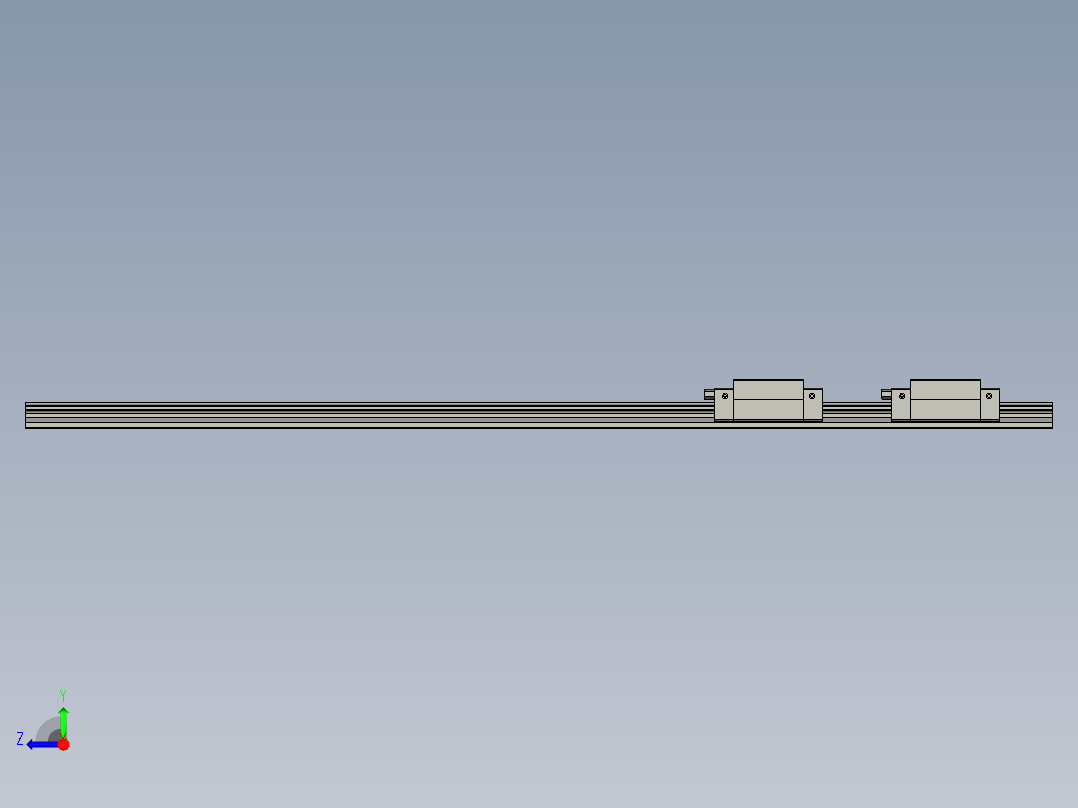 HGH-15CA-线轨3右视图