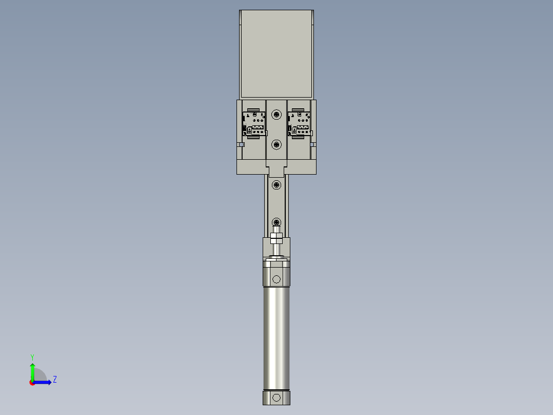 电测不良排左视图