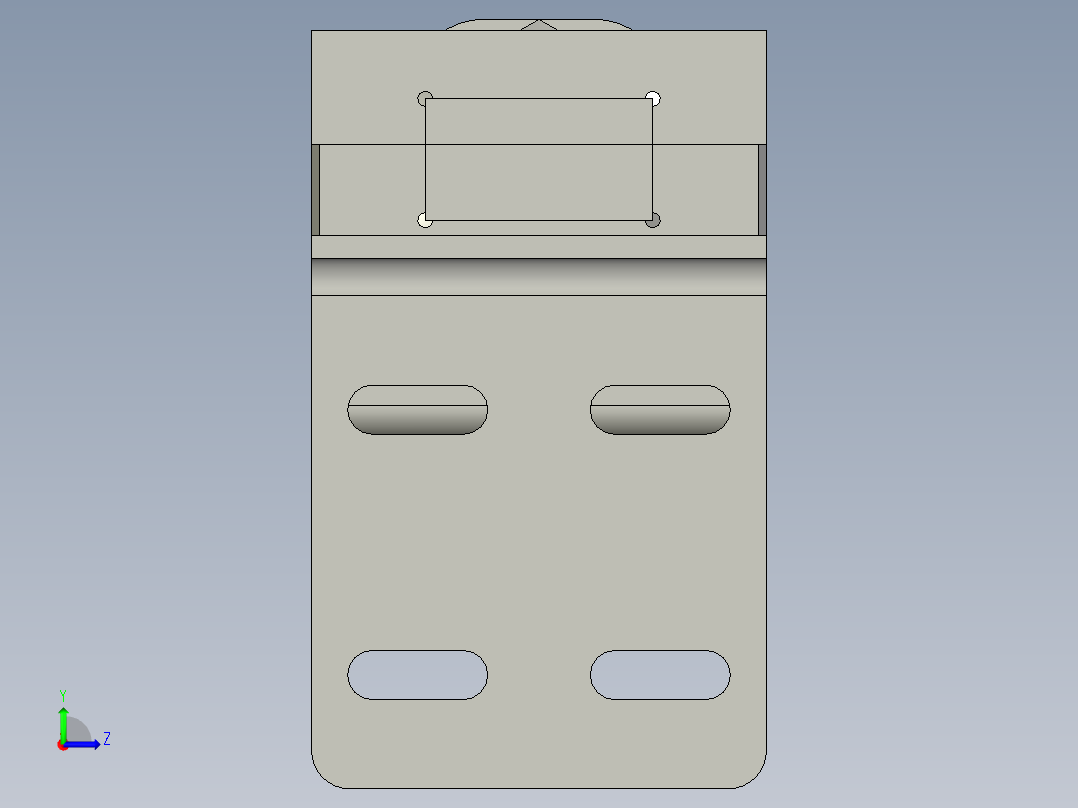 LXYC-BOSS040100阻挡机构左视图