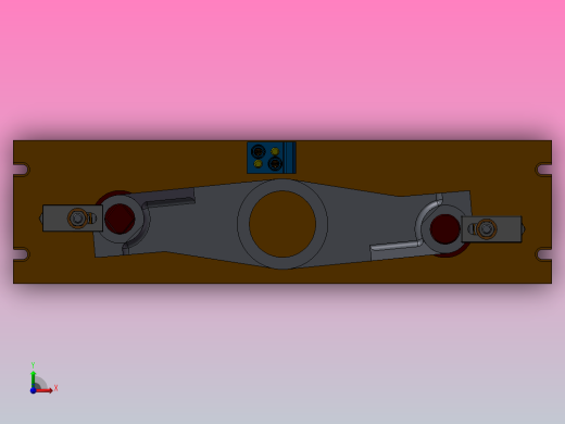 831006铣断夹具含三维cad说明书设计前视缩略图