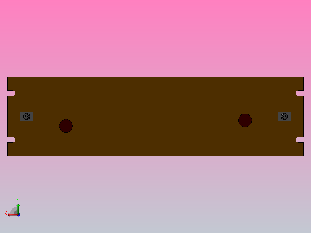 831006铣断夹具含三维cad说明书设计后视图