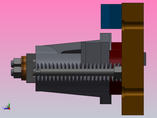 831006铣断夹具含三维cad说明书设计右视缩略图