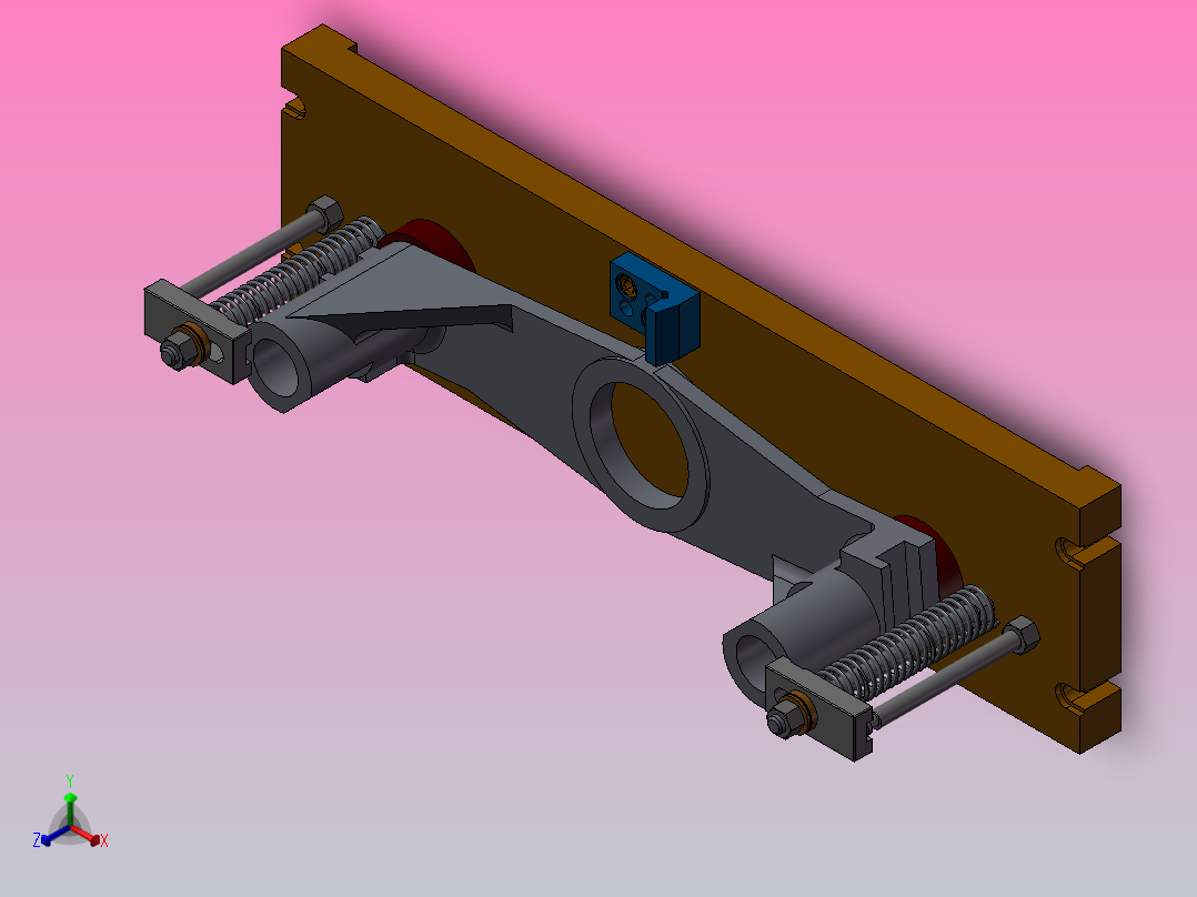 831006铣断夹具含三维cad说明书设计正等轴测图