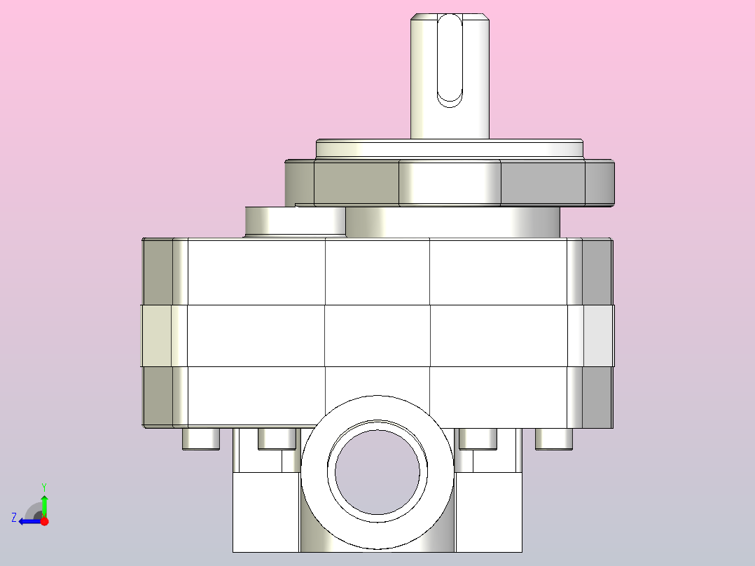 CB-FC系列齿轮泵[CB-Fc16L-2]右视图