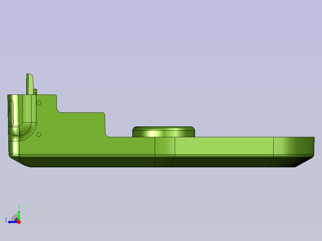 练习模具产品右视图