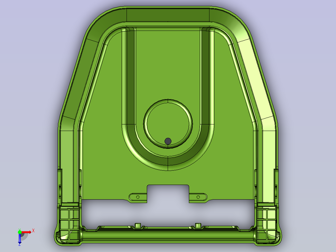 练习模具产品俯视图