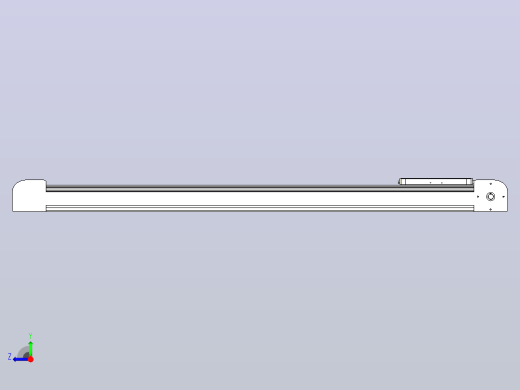 带式直线轴半闭式TPA-ONB-100-232-L1250-DR-J90-N3右视缩略图
