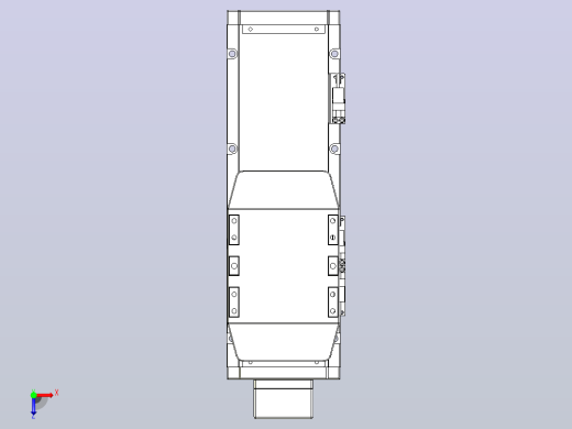 滚珠丝杠直线轴内置导轨TPA-GCR-120-1610C-L150-MP-M40-N3俯视缩略图