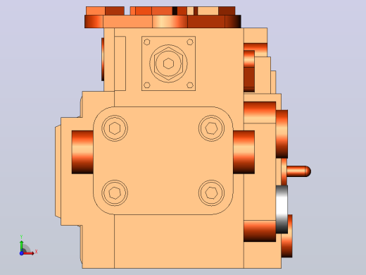 SA6D 变量柱塞泵(K3SP36C)[SA6D变量柱塞泵]前视缩略图