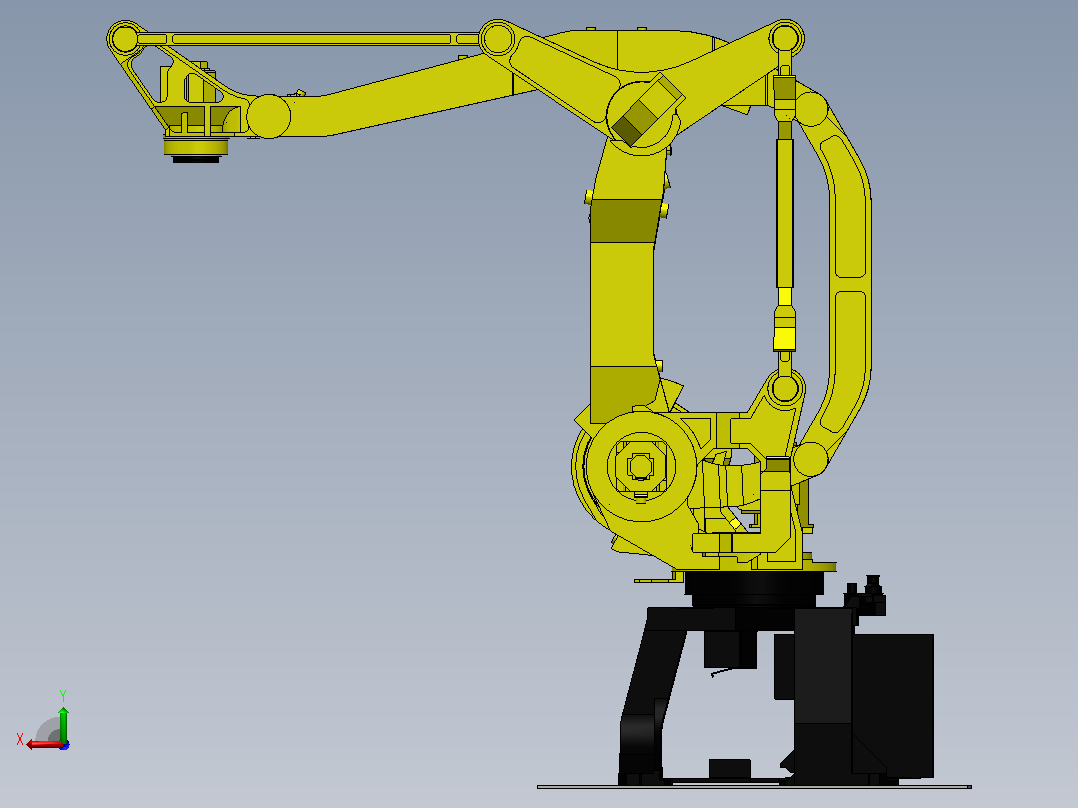 FANUC - M-410185机器人后视图