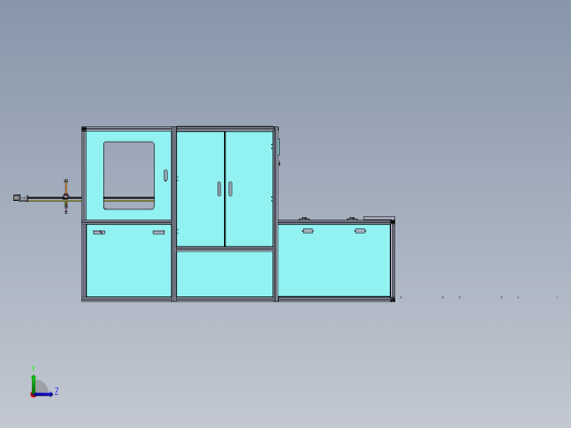 在线试超声波生产线 左视缩略图