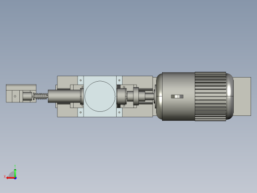 电主轴-轴承特性试验台设计后视缩略图